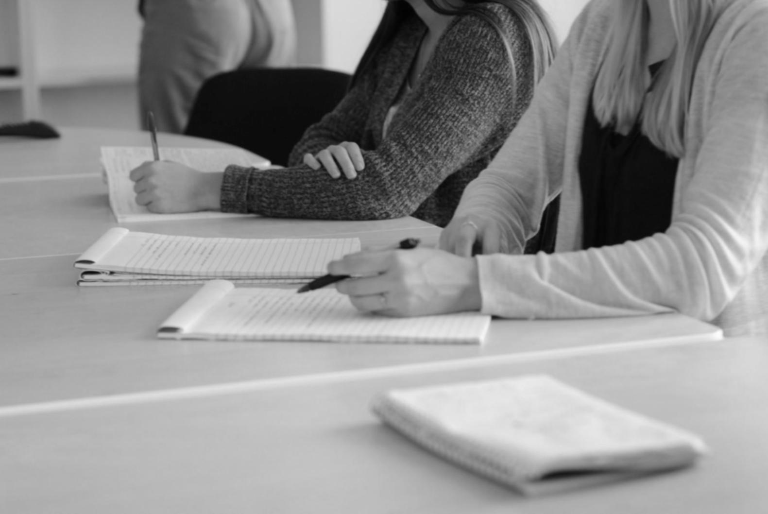 Financial planning workspace with charts and analysis tools